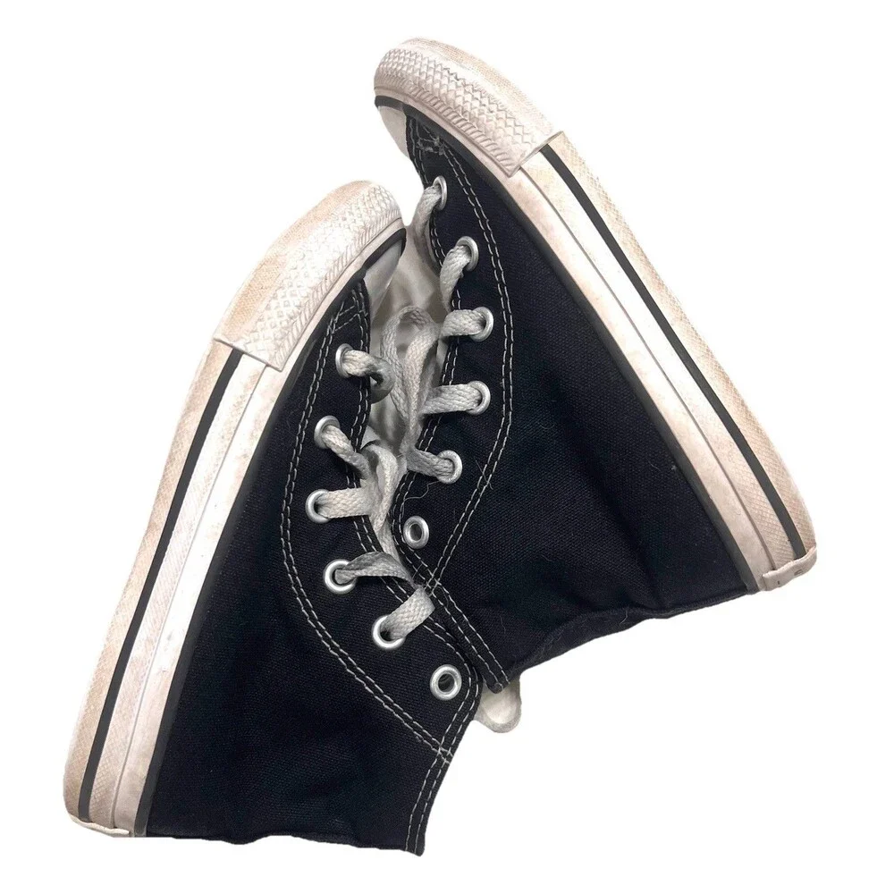 Converse Chuck Taylor All Star High Top Black Youth Size 12 Lace Up Sneaker